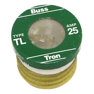 25 Amp TL Style Plug Fuse (4-Pack)