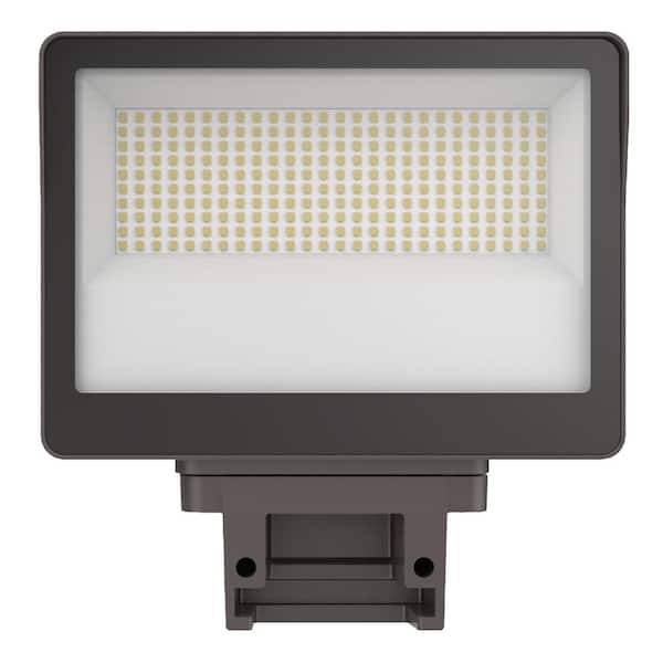 LEDone Selectable Color Temperature 250-Watt Equivalent 14500 Lumen 130-Degree Bronze Dusk to Dawn Integrated LED Flood Light