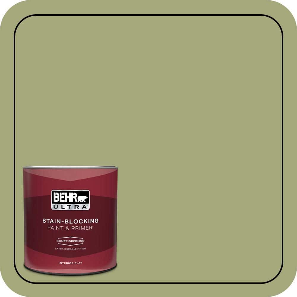 1 qt. #M350-5 Mossy Cavern Extra Durable Flat Interior Paint & Primer price history on PriceWatchPro