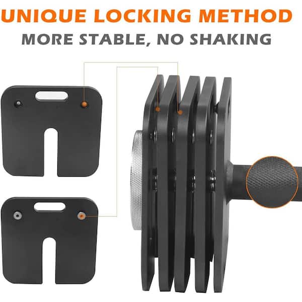 Amazon.com : Mojco 6 in 1 Adjustable Dumbbells Set Free