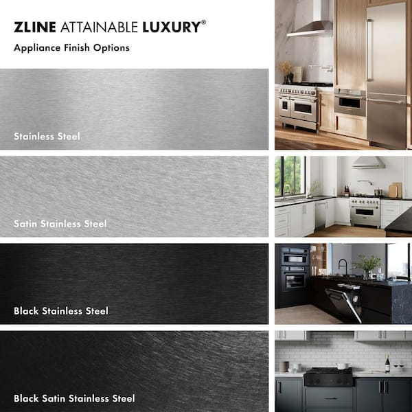 ZLINE Kitchen and Bath Autograph Edition 36 in. 4-Door French Door