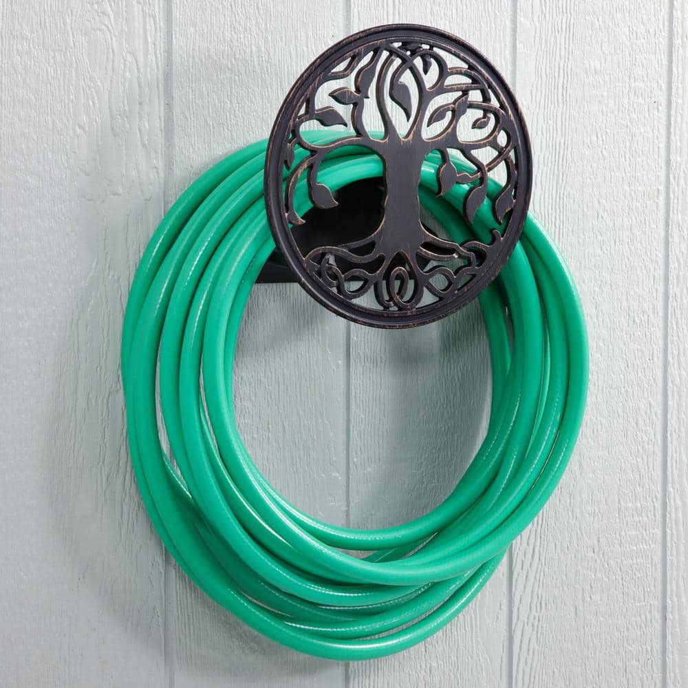 Liberty Garden Aluminum Wall Mounted Hose Holder