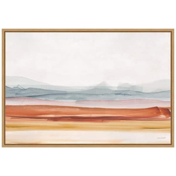 Amanti Art "Sierra Hills 01" by Lisa Audit 1-Piece Floater Frame Canvas Transfer Nature Art Print 16 in. x 23 in.