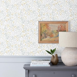 Layla Gray Non-Pasted Wallpaper Roll (covers approx. 52 sq. ft.)
