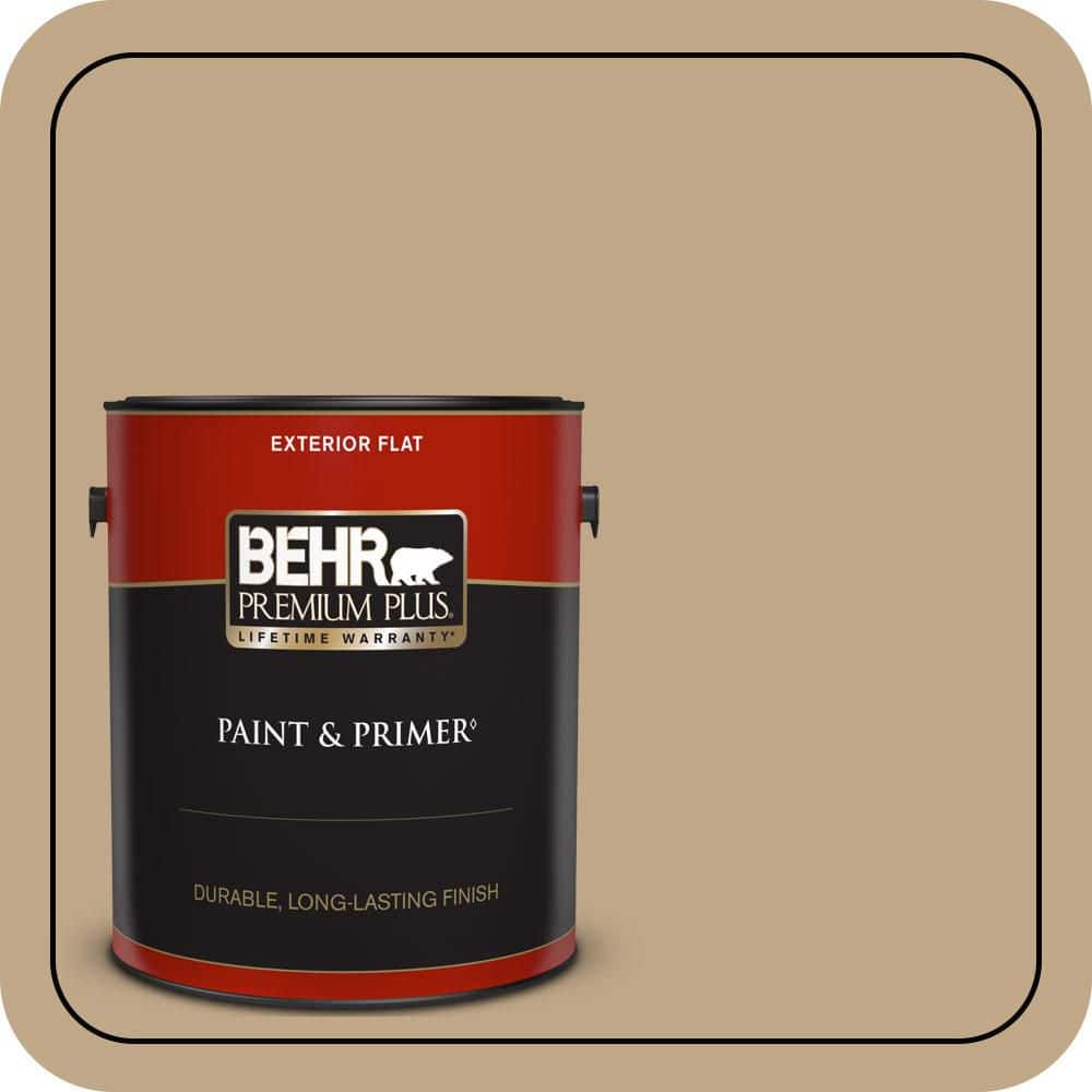 1 gal. #T16-16 Symphony Gold Flat Exterior Paint & Primer price history on PriceWatchPro