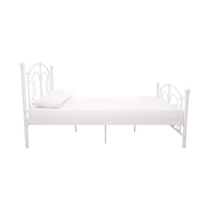 Bombay White Full Bed Frame