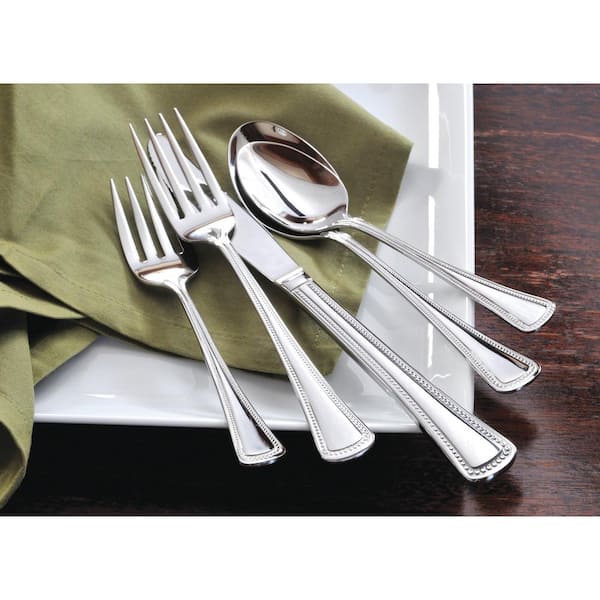 24 Stainless Steel Tablespoons Dinner Spoons Silverware Flatware Eating  Utensils, 1 - Fred Meyer