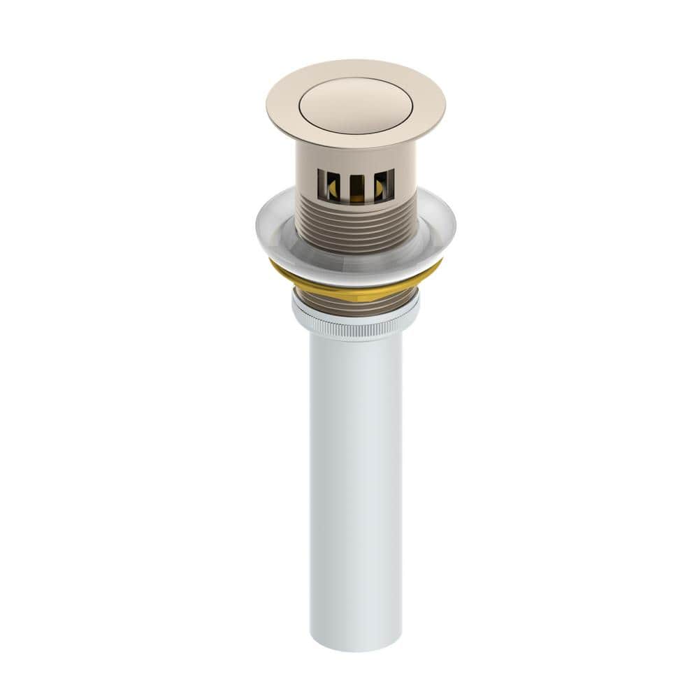 Dia Satin Nickel Widespread Two-Handle Bathroom Faucet
