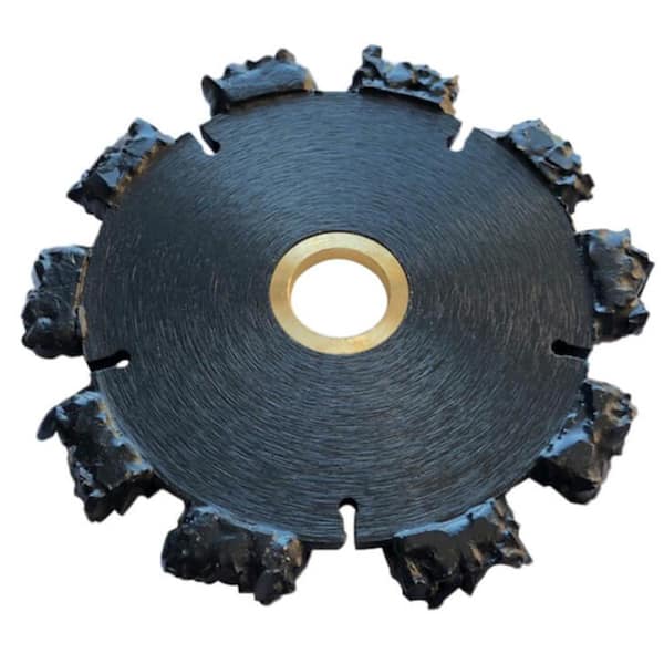 EDiamondTools 5 in. Multipurpose Cutting, Segmented Rim, Breaching, Other Rescue Application, Carbide Demolition Blade, 7/8 in. Arbor