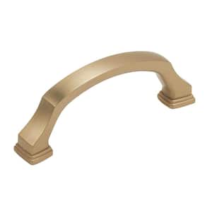 Revitalize 3 in (76 mm) Golden Champagne Drawer Pull