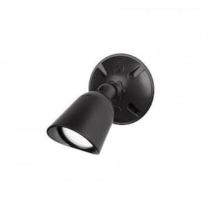 Endurance Single Spot 15-Watt Black Outdoor Integrated LED Spot Light, 5000K