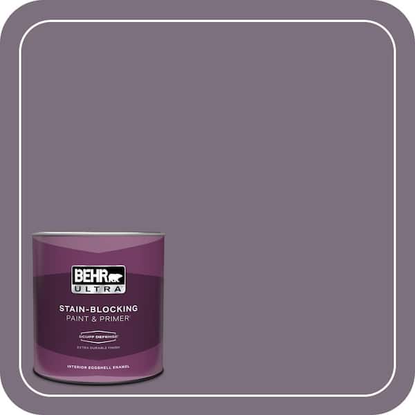 BEHR ULTRA 1 qt. #PPU17-17 Plum Shadow Extra Durable Eggshell Enamel Interior Paint & Primer