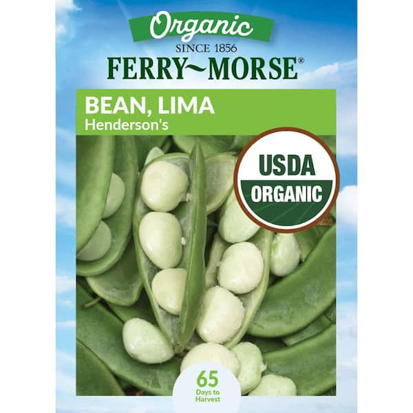 Ferry-Morse Organic Bean Lima Henderson's Fruit Seeds