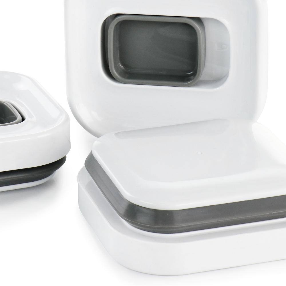 Clear BPA-Free Plastic 3-Piece Storage Container Set