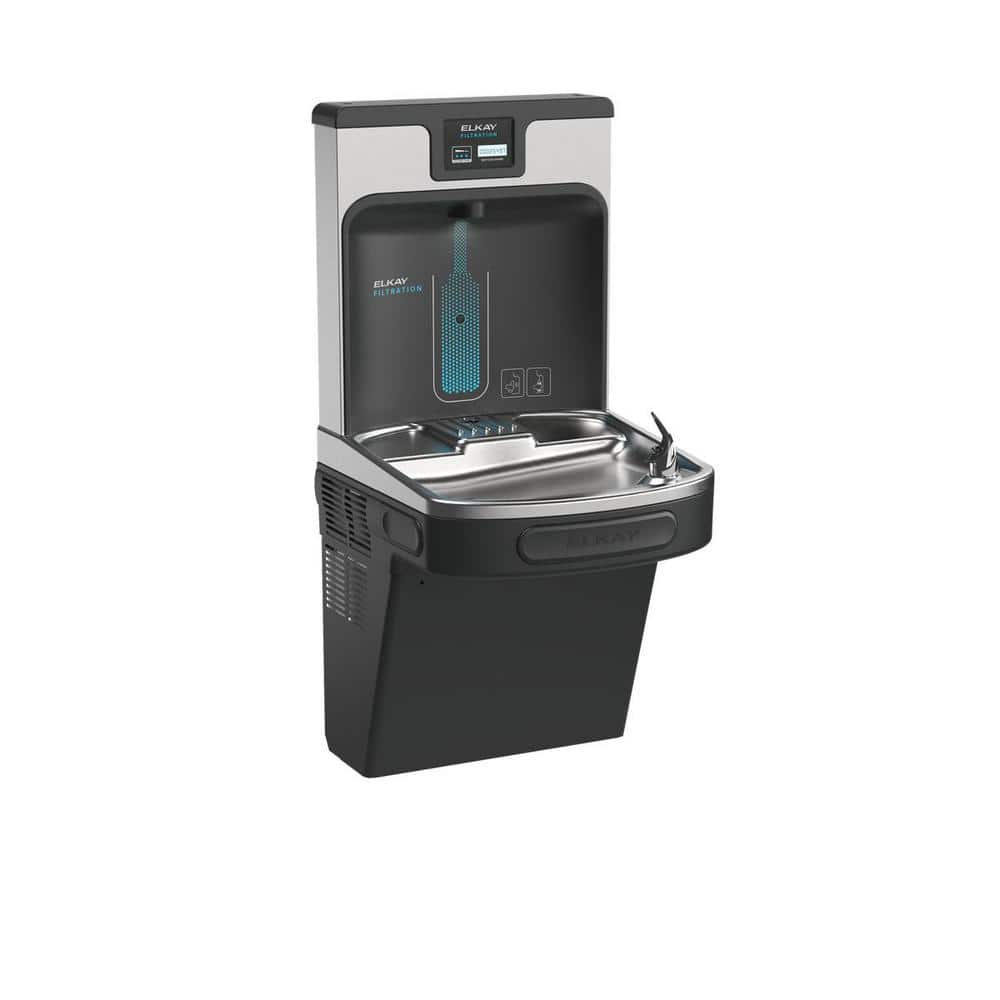 Enhanced Connected ezH2O BFS and Single ADA Drinking Fountain Cooler Refrigerated Midnight Black HC Lead Reduction QFC price history on PriceWatchPro
