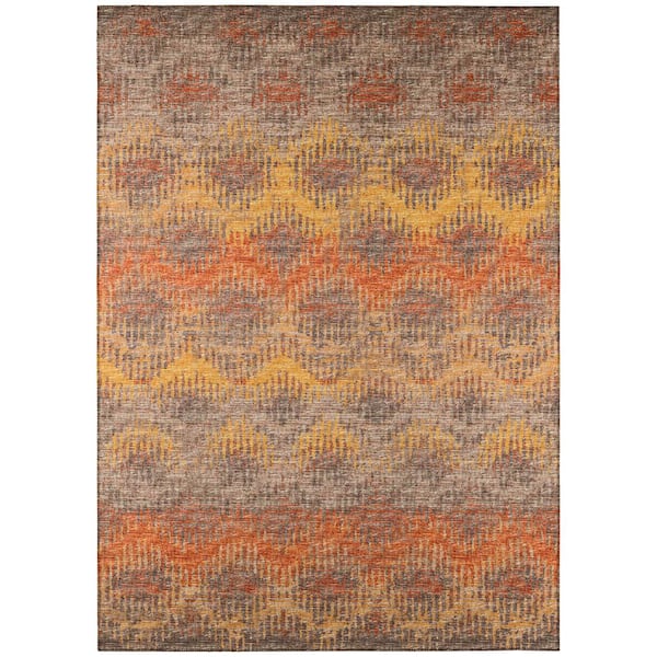 Addison Rugs Evolve Sunset 8' x 10' Chevron Area Rug