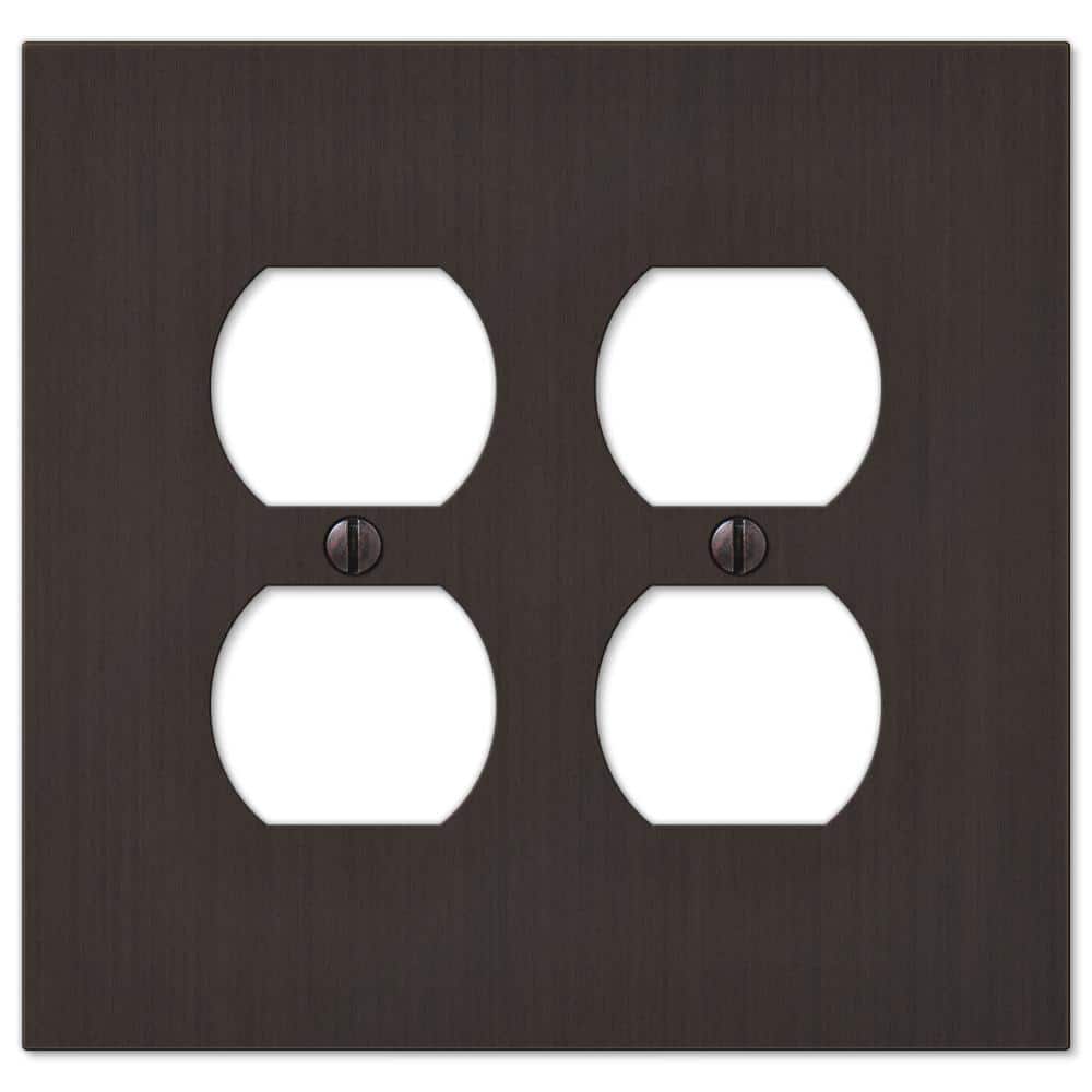 Barnard 2 Gang Duplex Metal Wall Plate - Aged Bronze price history on PriceWatchPro