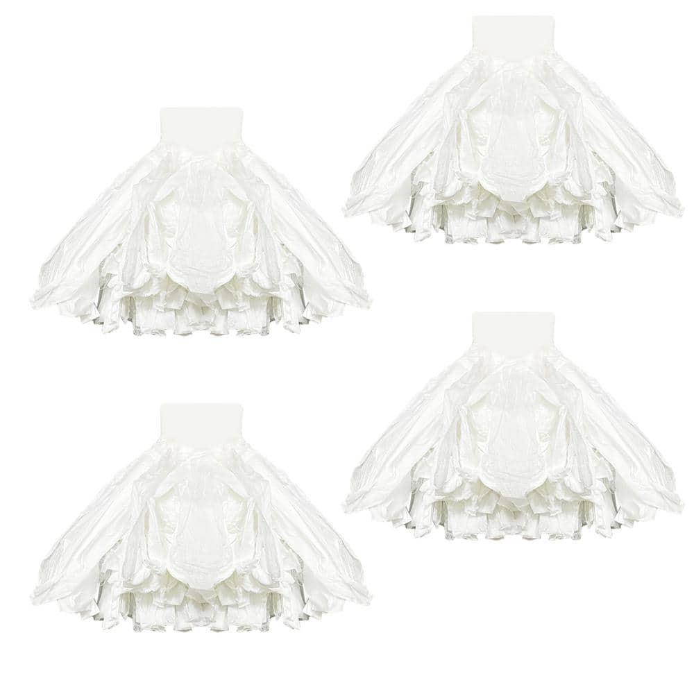 5 in., Cut End Floor Cleaning Flat Mop Head Refill, Disposable Industrial Cotton Mop Head Replacement (4-Pack) price history on PriceWatchPro