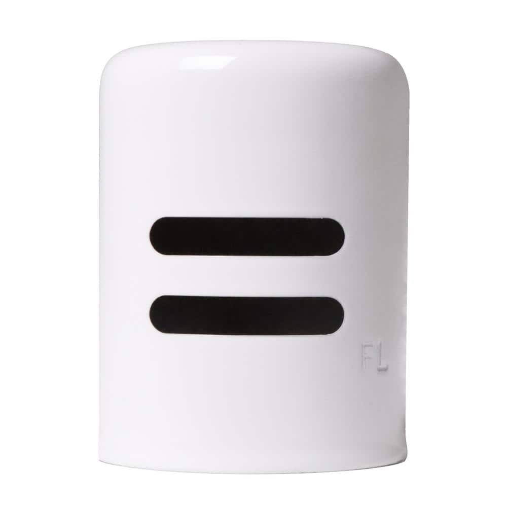 1-5/8 in. x 2-1/4 in. Solid Brass Air Gap Cap Only, Non-Skirted, Powder Coat White price history on PriceWatchPro