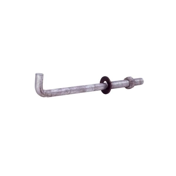 Grip-Rite 1/2 in. x 18 in. Hot Galvanized Anchor Bolt (50-Pack)