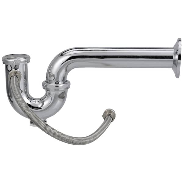 Zurn Tubular 1-1/2 in. Brass Water Saver Trap Primer with Trap Arm