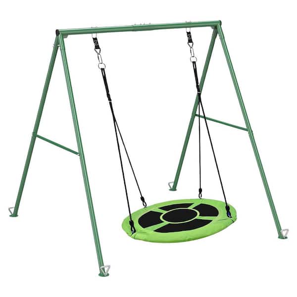 Gorilla Playsets Green 360 Degree Turbo Tire Swing 04-0015-G/G