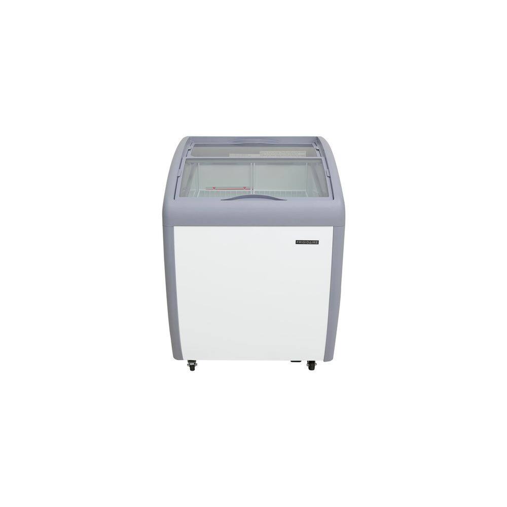 4 cu. ft. Freezer, Manual Defrost Chest Freezer with Glass Top in White Garage Ready price history on PriceWatchPro