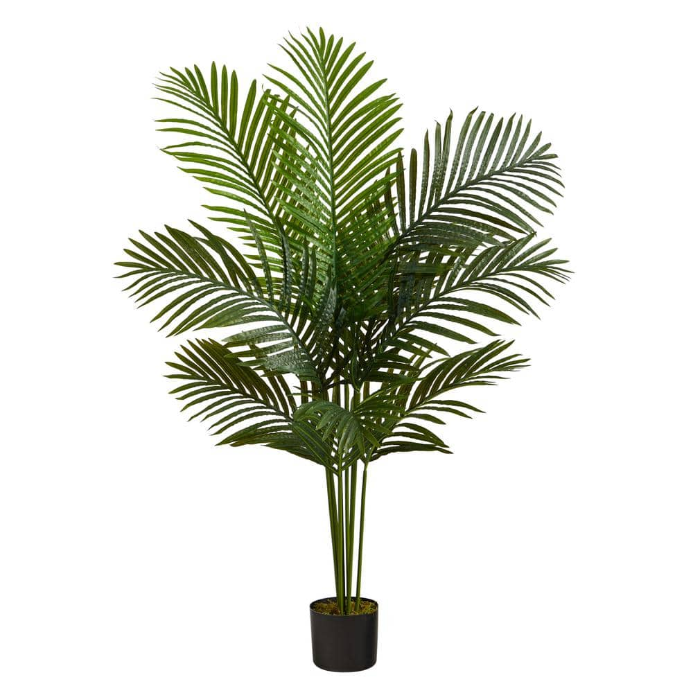 Nearly Natural 4ft. Paradise Palm Artificial Tree T1536 - The Home Depot