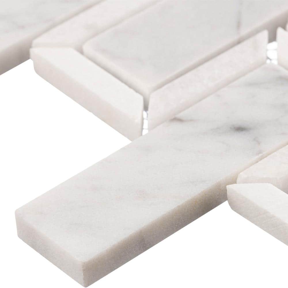 Turret Natural Stone, Frost Mosaic Floor and Wall Tile 5 sqft.5 per case