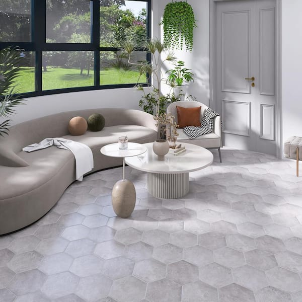 Gray Porcelain Floor And Wall Tile
