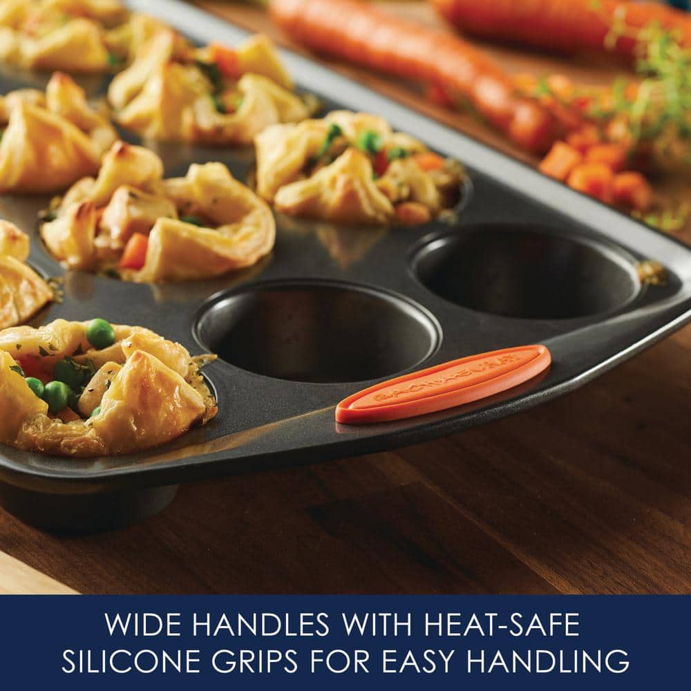 Rachael Ray Rachael Ray 12-Cup Non-Stick Yum-O Bakeware Oven Lovin Muffin Pan