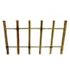 MGP 36 in. H x 60 in. L Bamboo Post and Rail Fence BRF-36 - The Home Depot