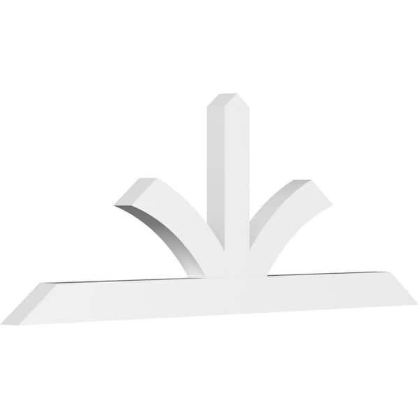 Ekena Millwork Richland 96 in. W x 36 in. H x 4 in. D Signature Polyurethane Bracket