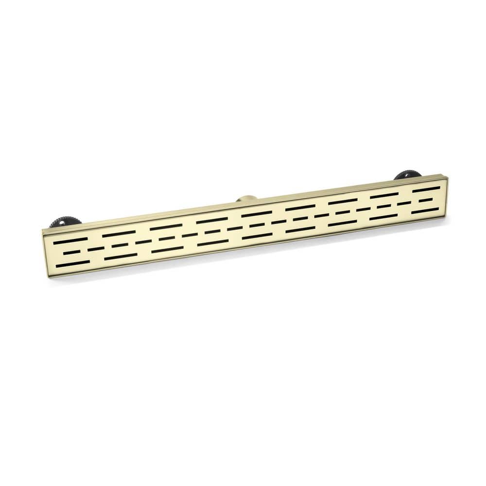 28 in. Linear Shower Drain in Brushed Gold price history on PriceWatchPro