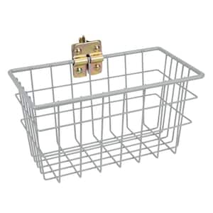 12 in. W x 6 in. H Small Steel Track Basket