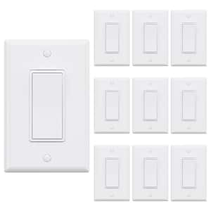 RunLessWire 3-Way Wireless and Battery-Free Switch Kit For Lights (Includes  2 Single Rocker Switches and 1 Receiver) RW9-S2KWH - The Home Depot