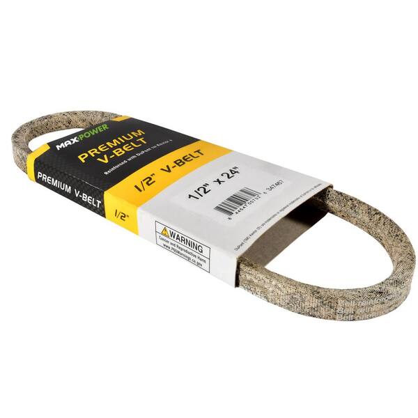 thumbnail image 2 of MaxPower Premium 1/2" X 76" Kevlar Reinforced V-Belt - Heavy Duty, Heat Resistant 2 of 13
