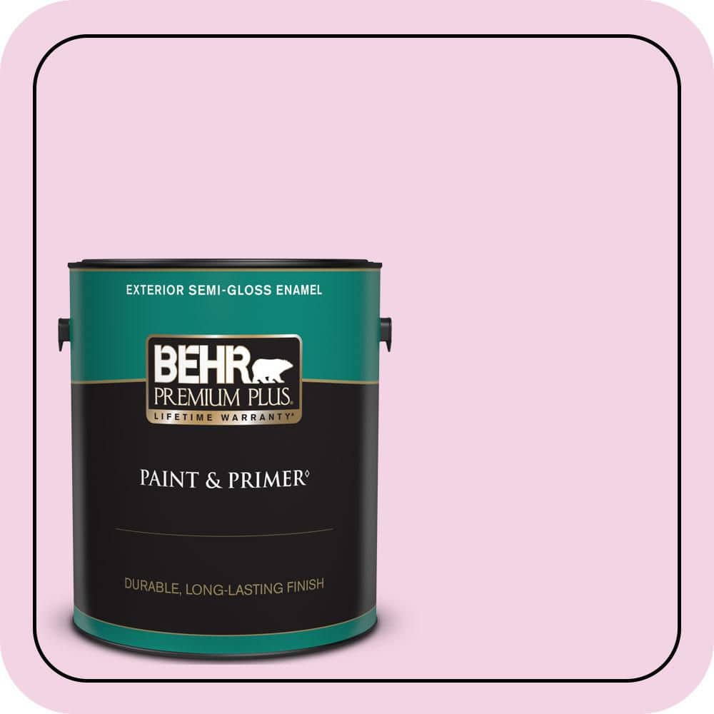 1 gal. #690A-2 Hopeful Semi-Gloss Enamel Exterior Paint & Primer price history on PriceWatchPro