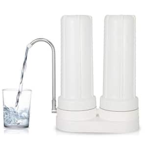 Matterhorn 2-Stage Countertop Water Filter in Clear MCT-8010CL - The Home  Depot
