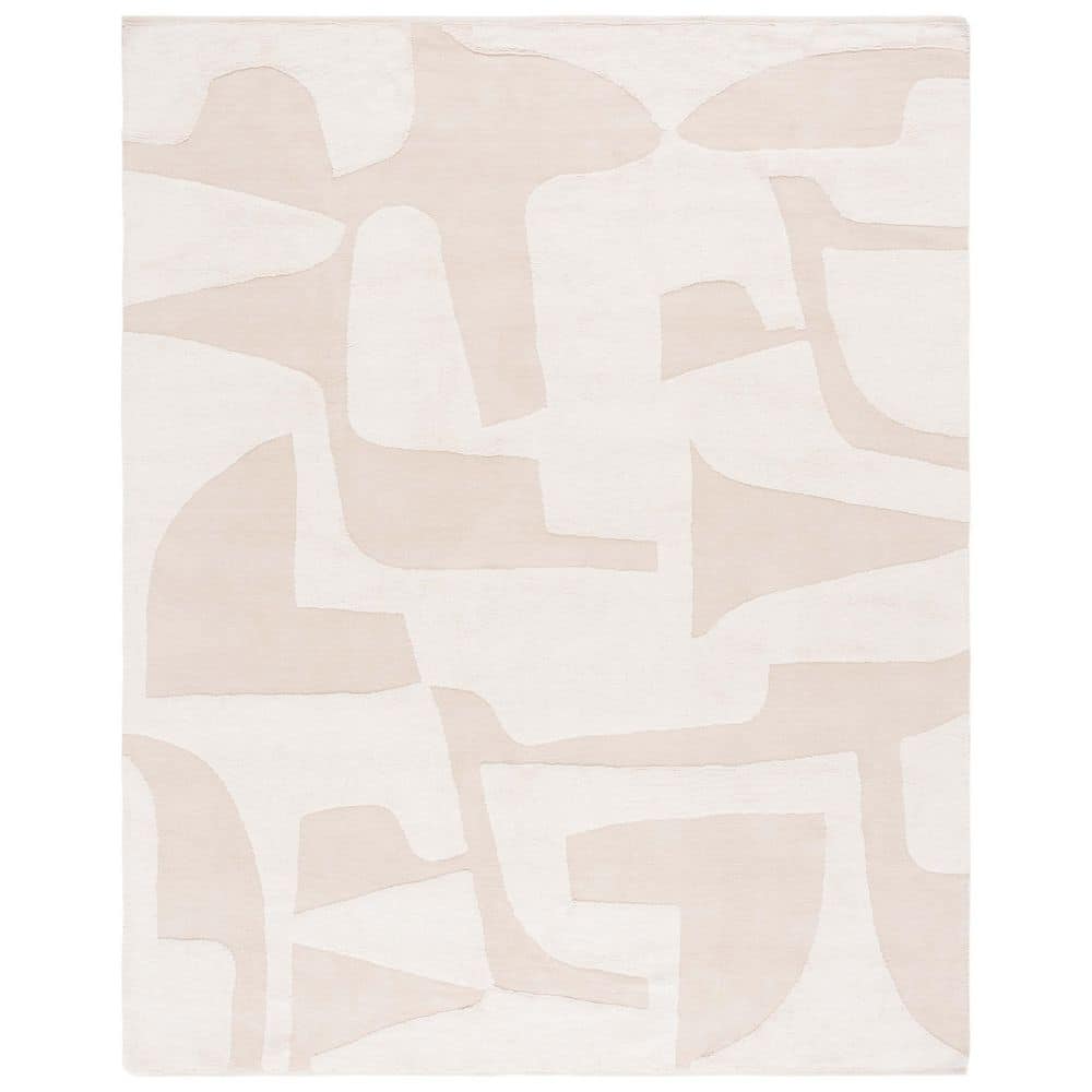 Casablanca 9 ft. x 12 ft. Ivory Geometric High-Low Area Rug price history on PriceWatchPro