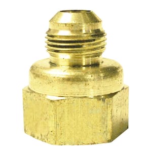 3/8 in. Flare x 1/2 in. FIP Brass Adapter Fitting