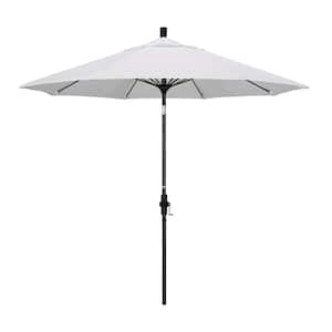 9 ft. Fiberglass Collar Tilt Patio Umbrella in Natural Pacifica