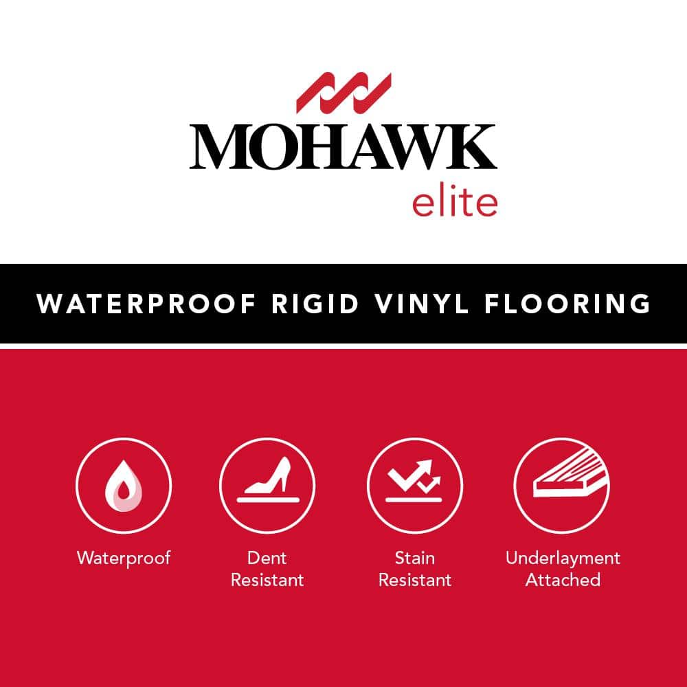 Silver Mink Marble 16'' x 16'' Waterproof Vinyl Tile Flooring