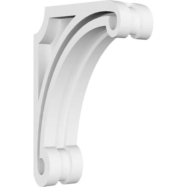 Ekena Millwork 1-7/8 in. x 7 in. x 4-1/2 in. PVC Arch Corbel