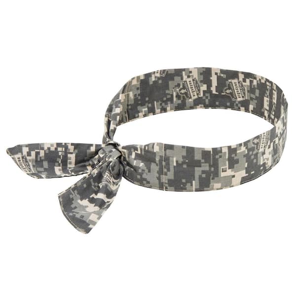 Details about   Ergodyne Chill-Its 6710 Camo Evaporative Cooling Triangle Tie Bandana Hat