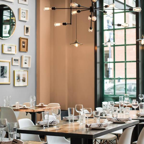 BEHR PRO 5 gal. #HDC-CL-15 Burnished Caramel Eggshell Interior