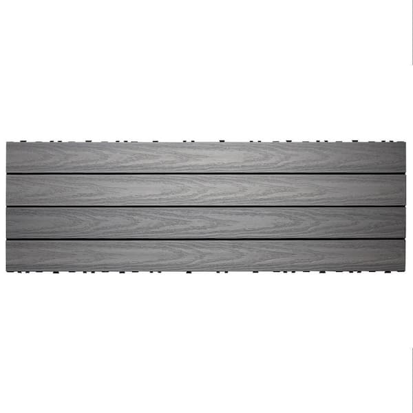 n.xs NewTechWood UltraShield Naturale 1 ft. x 3 ft. Quick Deck Outdoor