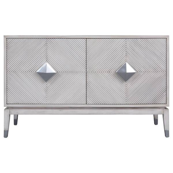 Yosemite Home Decor Blanco Accra Cabinet