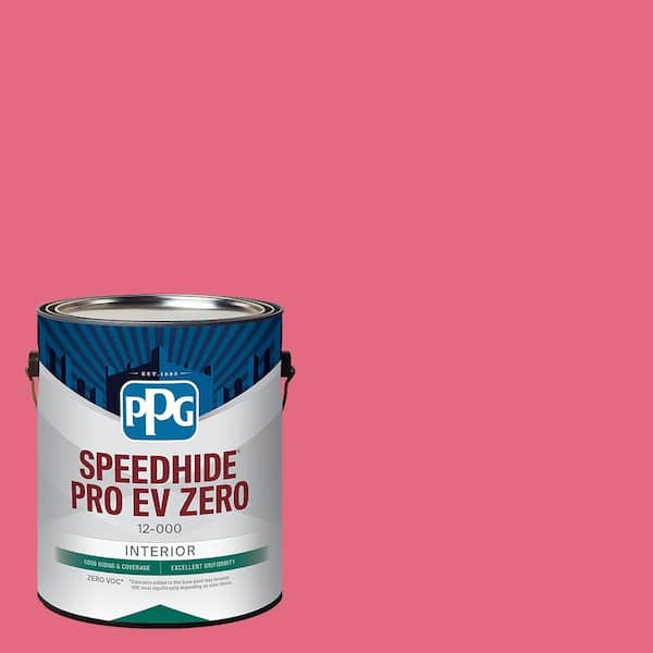 PPG SPEEDHIDE Pro-EV Zero 1 gal. PPG1184-5 Cherry Brandy Flat Interior Paint
