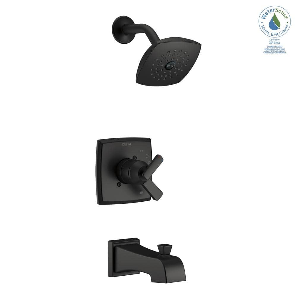 Delta Ashlyn 1Handle Wall Mount Tub and Shower Faucet Trim Kit in